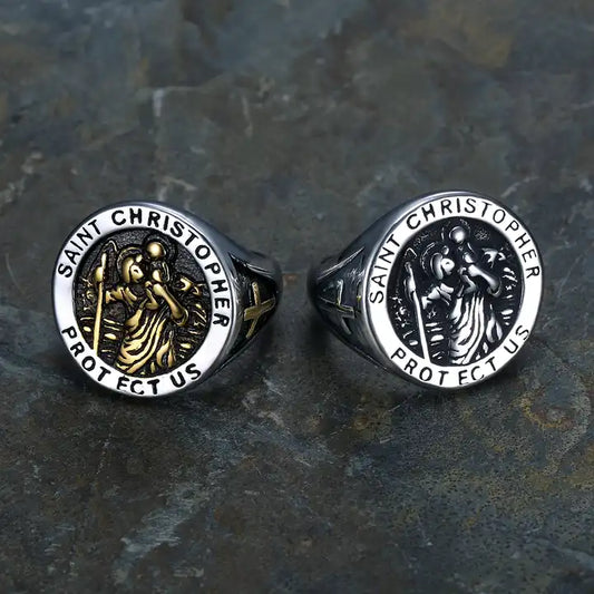 Saint Christopher Ring