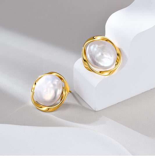 Baroque Pearl Earrings