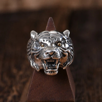 Retro Tiger Ring