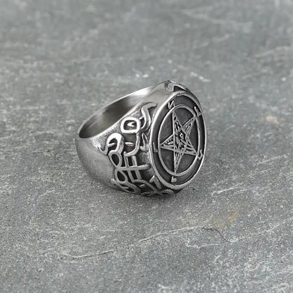 Devil Emblem Ring