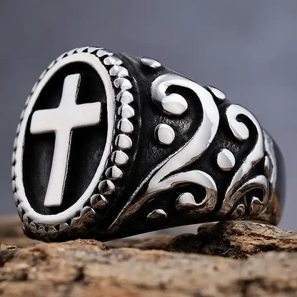 Silver Faith Ring