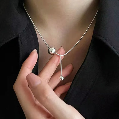 Orbit Drop Necklace