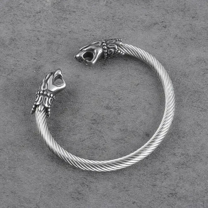 Nordic Wolf Bracelet