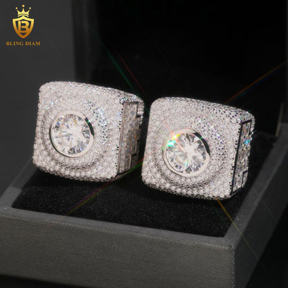Iced-out ring