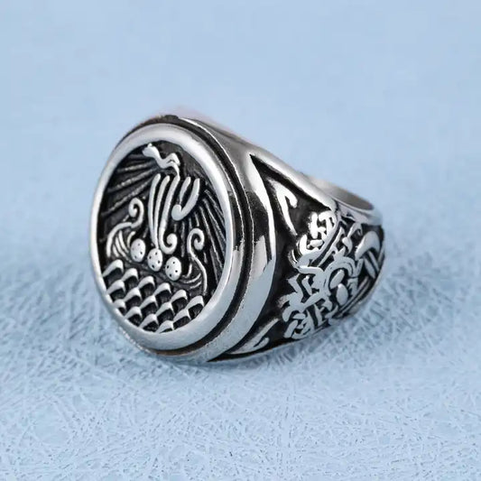Viking Ship Ring