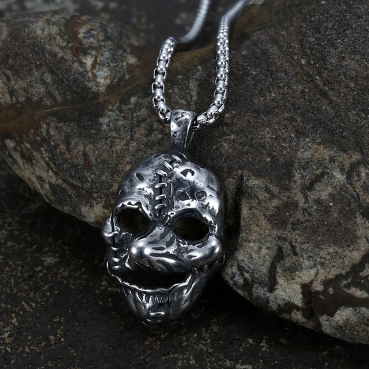 Stitched Smile Pendant