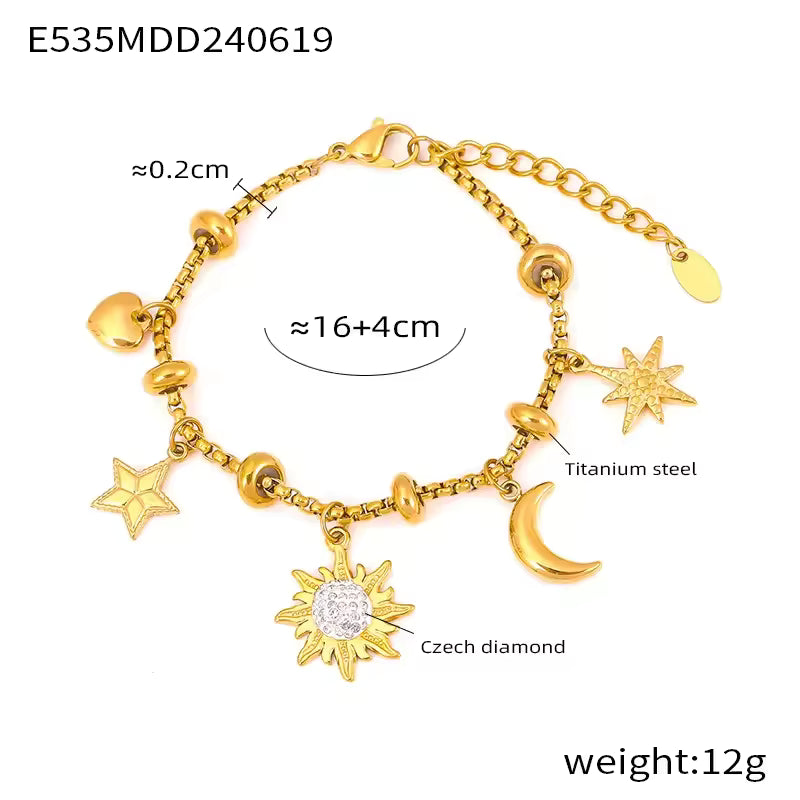 Multi Charms Bracelet