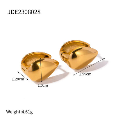 Butterfly Heart Start Stud Earring