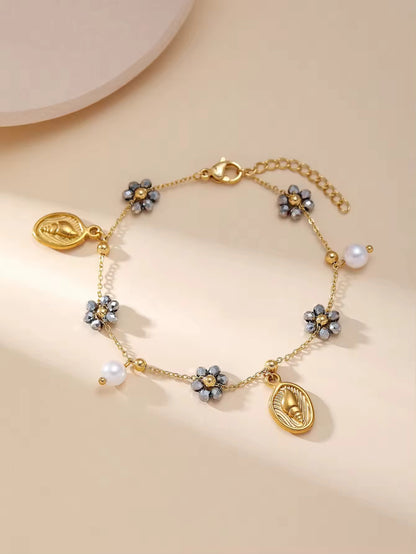 Marine Life Shape Pendant Bracelet