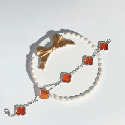 Clover Moissanite Bracelet