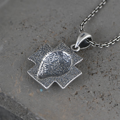 Cross Portrait Necklace