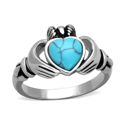 Silver Claddagh Ring