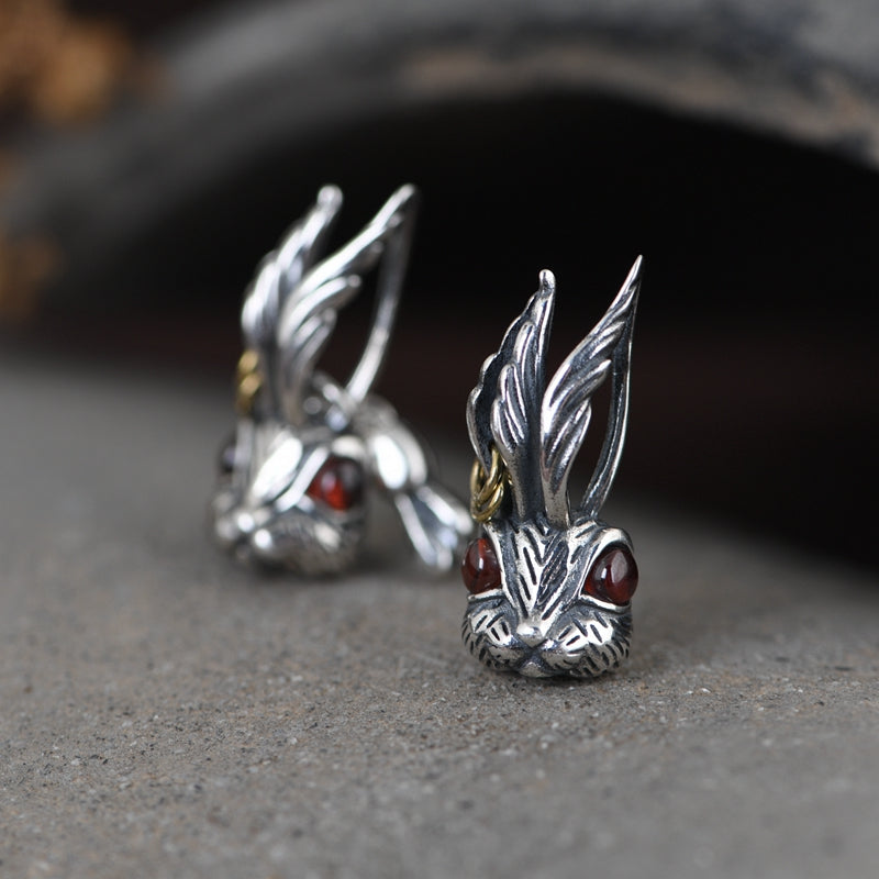 Rabbit drop Earrings