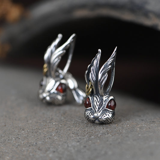 Rabbit drop Earrings