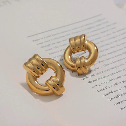 Geometric Stud Earrings