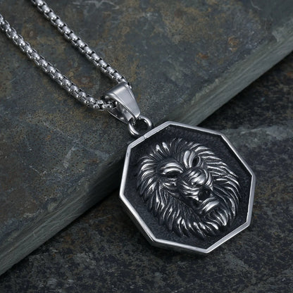 Lion Crest Pendant