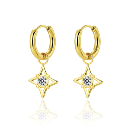 Geometric Drop Earrings