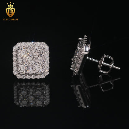 VVS1 Moissanite Stud Earrings