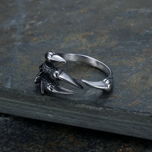 Silver Dragon Ring