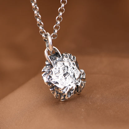 Silver Eyes Necklace