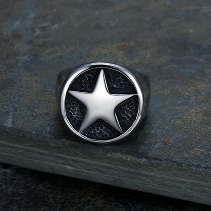 Retro Star Ring