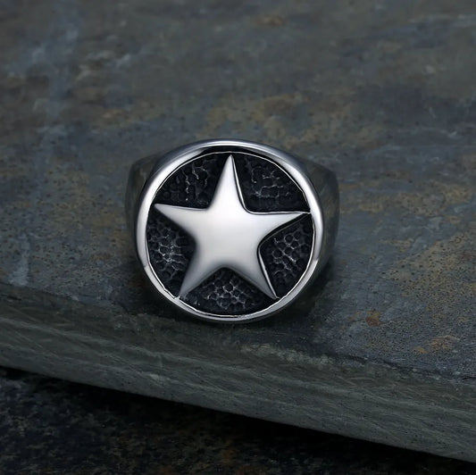 Retro Star Ring