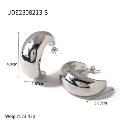 Moon Shaped earrings