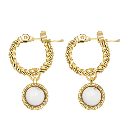 Geometric Drop Earrings
