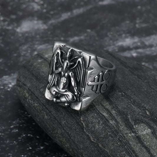 Sigil of lucifer ring