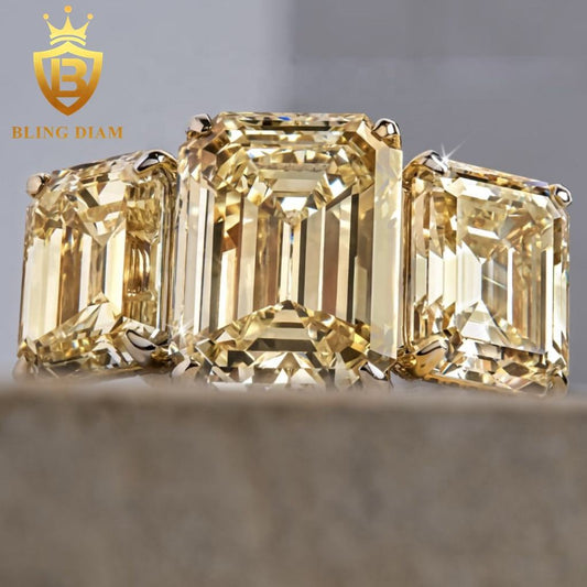 VVS Moissanite Sterling Silver 925 Rings