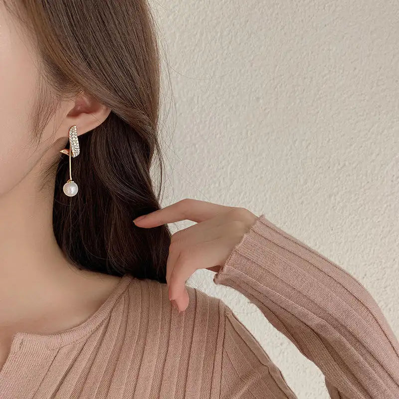 Pearl Stud Earrings