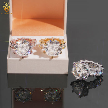 Big-size iced-out ring