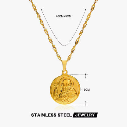 Golden Medallion Necklaces