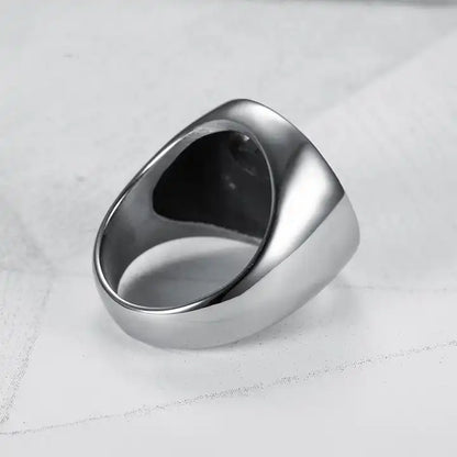 Triangle Irish Celtic Knot ring