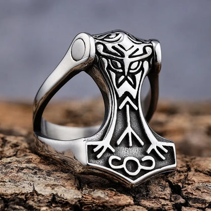 Odin Norse Amulet ring