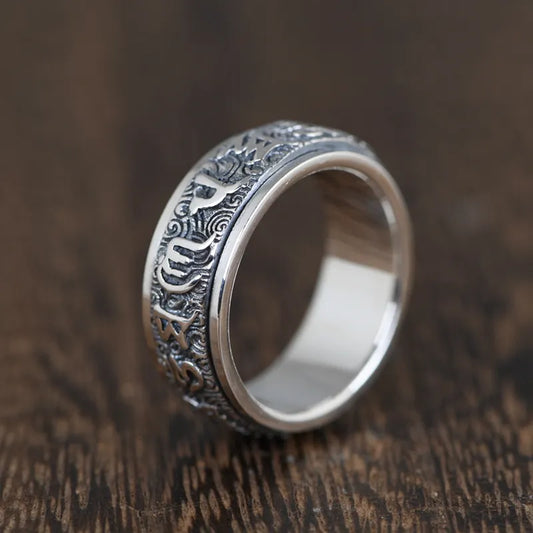 Retro Scripture Ring