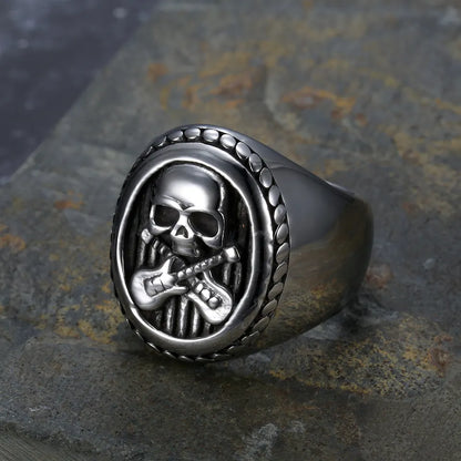 Skull Guitar Ring