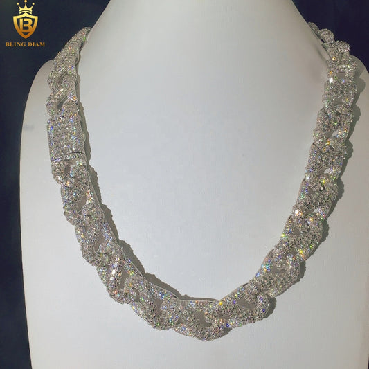 D Color VVS Moissanite Chain