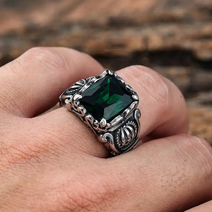 Vintage Steel Ring