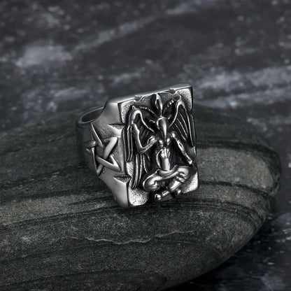 Sigil of lucifer ring