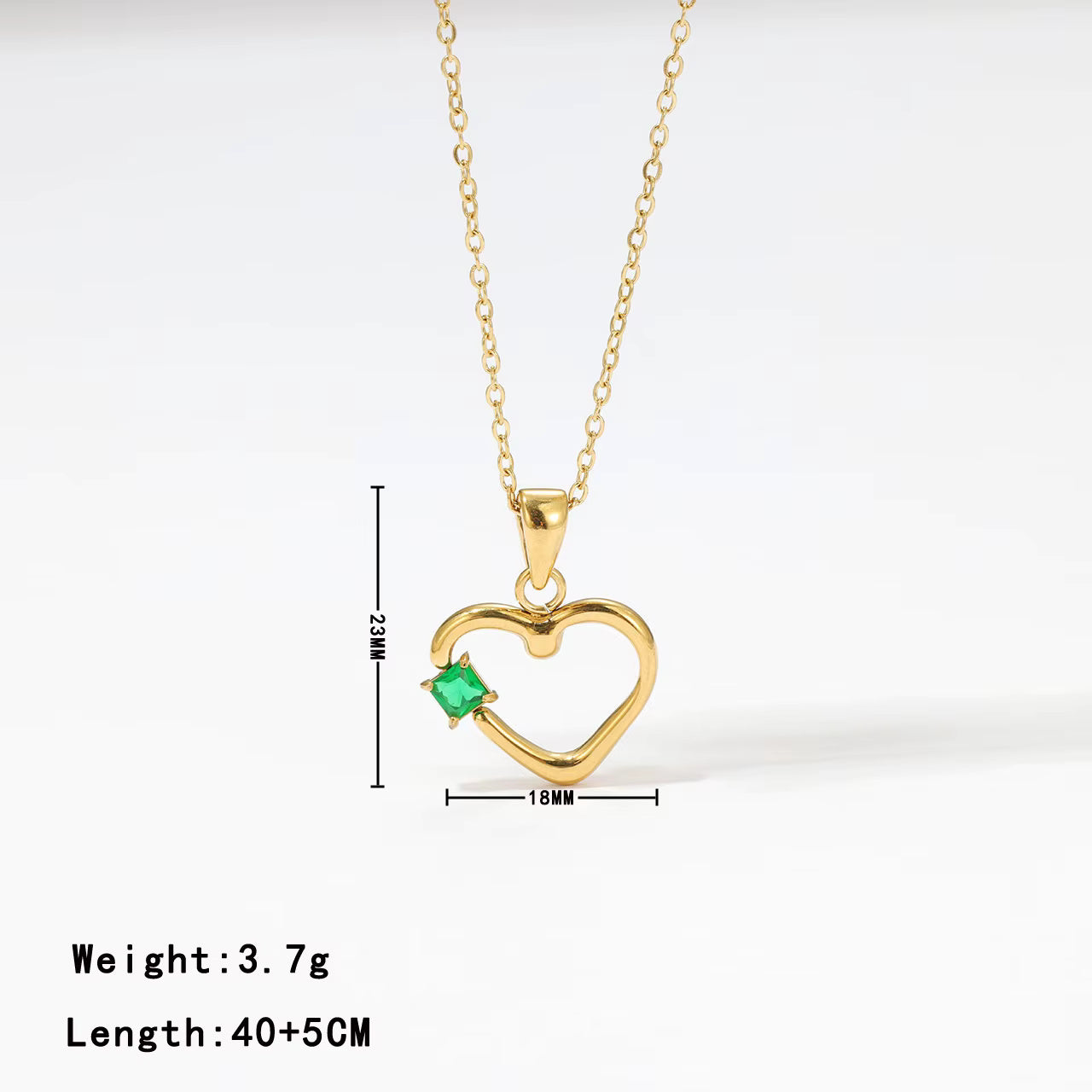 Gem Heart Necklace
