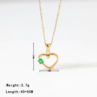 Gem Heart Necklace