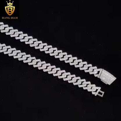 Moissanite Cuban Chain
