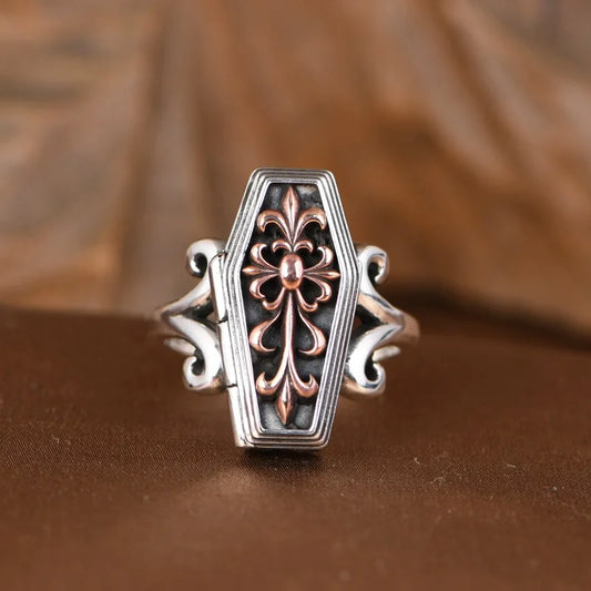 Coffin Cross Ring