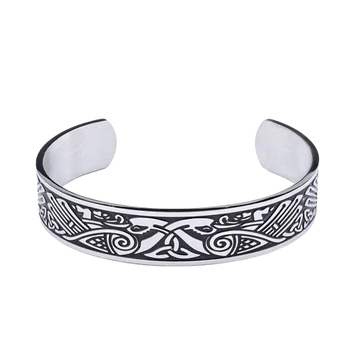 Silver Knotted Bracelet
