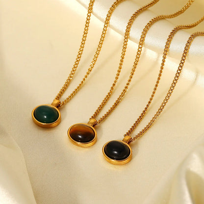 Golden Serenity Pendant