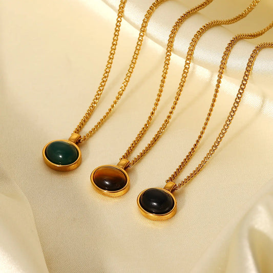 Golden Serenity Pendant