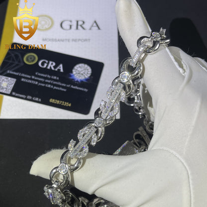 13mm Infinity US Dollar Link Chain