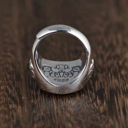 Rotating Silver Ring