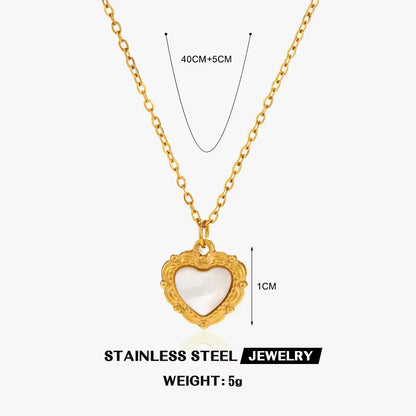 Golden Hearts Necklace